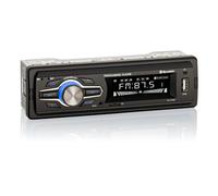 Roadstar RU-375BT Radio Coche Digital AM / FM, Bluetooth Llamadas Manos Libres, Autoradio Stéreo, Puerto USB, Lector Tarjeta TF, Reproduce MP3, Pantalla LCD, Mando a Distancia