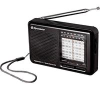 Roadstar Radio Analógica MW/FM/SW1-7 Negra