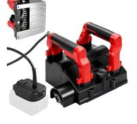 Roadtime Cepilladora de Pared Inalámbrica para Makita 18 V (sin batería) A | Rascador Eléctrico Paredes 1500-3000 RPM, Ancho de Corte 135mm, Profundidad Ajustable 1-4mm, 6 Velocidades
