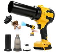 Roadtime Soplador Aspirador 2 en 1 para Batería DeWalt 20(sin Batería) | Motore Brushless 31.330 Giri/min,Max 560 CFM, 3 Velocità, Regolazione Continua, para hojas, polvo y cuidado del vehículo