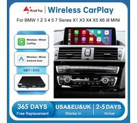 CarPlay inalámbrico para BMW i8, I12, sistema NBT 2014-2018, con función Android Auto Mirror Link AirPlay NBT System-Black