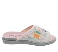 ROAL Zapatilla 12404 DE CASA CÓMODA Y Fresca para Mujer Pala DESCALZA Textil Rosa Plantilla EXTRAÍBLE Velcro PLUMAFLEX 28255-39
