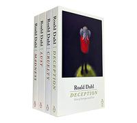 Roald Dahl 4 Books Collection Set (Deception, Madness, Cruelty, Lust)
