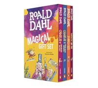 Roald Dahl Magical Gift Boxed Set (4 Books): Charlie and the Chocolate Factory, James and the Giant Peach, Fantastic Mr. Fox, Charlie and the Great Glass Elevator
