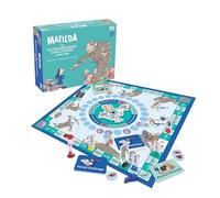 Roald Dahl Matilda The Extraordinary Challenges - Juego de mesa, juego familiar, 2-4 jugadores, desafíos mentales y físicos