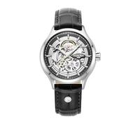 Roamer Competence Skeleton IV - Reloj de Pulsera automático con Esqueleto (43 mm, Caja de Acero Inoxidable, Cristal de Zafiro, Movimiento mecánico, Resistente al Agua hasta 50 m, Reloj clásico