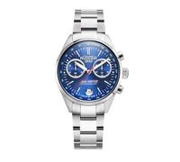 Roamer - Cronógrafo Gran Sportivo - Quartz Movimiento del Reloj - Ancho de la Caja: 41.5 mm - Acero Inoxidable - Blue - 10 ATM