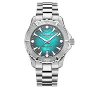 Roamer Deep Sea 200 860833 41 05 70 - Reloj analógico para Hombre con Esfera Azul Tiffany, Turquesa