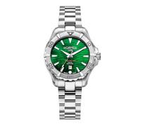 Roamer Deep Sea 200 860844 41 75 20 - Reloj de Pulsera para Mujer (Acero Inoxidable, 34 mm, Correa de Acero Inoxidable, 20 Bares), Color Plateado