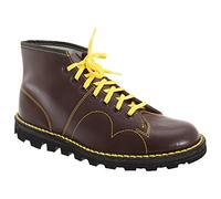 Roamer Men's Boys Original Monkey Boots Leather 11 UK Burgundy