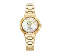 Roamer - Reloj Allegra - Quartz Movimiento del Reloj - Ancho de la Caja: 32 mm - Acero Inoxidable - White - Gold - 3 ATM