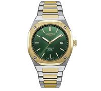 Roamer Reloj analógico de cuarzo para hombre R7 854833, Bicolor/Bicolor/Verde - 854833 47 75 50, Pulsera