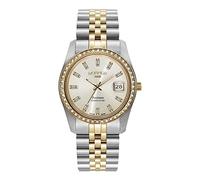 Roamer Reloj analógico de cuarzo para mujer 853858 Positano, Bicolor/Bicolor/Gold - 853858 47 39 20, Pulsera