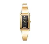 Roamer - Reloj Elegance Diamond - Quartz Movimiento del Reloj - Ancho de la Caja: 15 mm - Acero Inoxidable - Black - 3 ATM