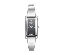 Roamer - Reloj Elegance Diamond - Quartz Movimiento del Reloj - Ancho de la Caja: 15 mm - Acero Inoxidable - Gun - 3 ATM
