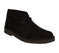 Roamers - Botines de Ante auténtico sin Forro para Chico Hombre (39 EU) (Negro)