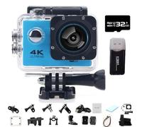 Roamix Vision - Cámara de acción 4K, videocámara WiFi ultra gran angular de 140°, cámaras deportivas impermeables al aire libre para entusiastas de la fotografía y el buceo, graba cada momento de la