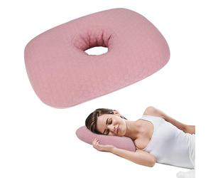 RoamReady Almohada perforada, almohadillas perforadas con agujero, almohada para perforar la oreja, protector de aretes, inflamación, úlceras por presión, alivio del dolor, almohadas para dormir de
