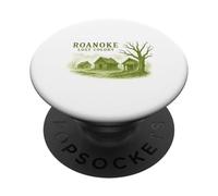 Roanoke perdió el Misterio sin Resolver más Antiguo de la Colonia de América PopSockets PopGrip Adhesivo