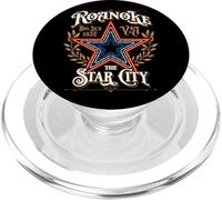 Roanoke Virginia Mill Mountain Star 1852, Estilo Vintage PopSockets PopGrip para MagSafe