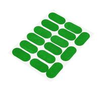 RoaQinFo 1 Hoja de Reparación de Mantel de Mesa de Billar, Mantenimiento, Autoadhesivo, Manchas, Reparación de Billar, Daños, Cubierta, Desgarros, Profesional, 5x2.5cm