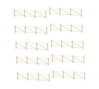 RoaQinFo 10 Mini Vallas Escénicas 1:50 Realistas para Maquetas de Trenes y Paisajes en Micro Paisaje, Ideales para de y Proyectos DIY, Style C