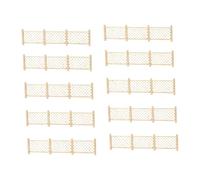 RoaQinFo 10 Piezas de en Miniatura, Accesorios para Maquetas de Ferrocarril a Escala 1/50, Decoración para de Arena de Construcción de Maquetas, D, Estilo C