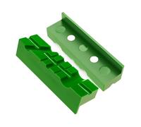 RoaQinFo 2 Almohadillas Atractivas para Mordazas de Tornillo de Banco, Cubiertas de TPU para Fabricación de Joyas, Fontanería Universal, Diseño Práctico de Múl, 4.5 Inch
