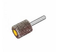 RoaQinFo 6 Piezas de Discos Abrasivos, Discos de Láminas, Accesorio de Lijadora de Tambor Montado con Vástago de 6 Mm para Desbaste Y Acabado Fino. Adecuado Pa, 5 piezas
