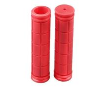 RoaQinFo 6X Fundas de Goma Suave Antideslizantes para Manillar, Color Rojo, 3 Piezas
