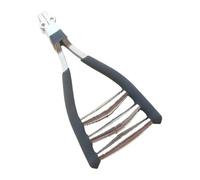 RoaQinFo Abrazadera de Inicio para Equipos Deportivos, Abrazadera de Encordado, 3 Resortes, Cabeza Ancha, Herramienta de Sujeción de Acero Inoxidable para Raqu, Negro