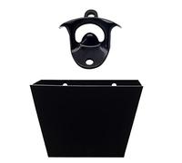 RoaQinFo Abrebotellas de Refresco de Cola de Pared con Diseño Barril Negro.