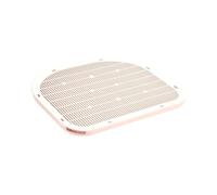 RoaQinFo Alfombrilla para Arena de Gato de Doble Capa de 19.45 X 15.31 X 1.26 Pulgadas. Ligera, Controla La Dispersión de La Arena Y Mantiene El Suelo Limpio Y, Rosa