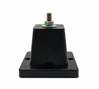 RoaQinFo Almohadilla Antivibración Aire Acondicionado Base Soporte Amortiguador Montaje Aislante Patas Elevadoras para Unidad Exterior en Goma y Metal con M8, Almohadilla Alta 10CM