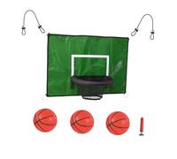 RoaQinFo Aro de Baloncesto, Mini, Kit de Aro de Baloncesto, Tablero de PVC Impermeable, Accesorios Universales Portátiles para, Apto