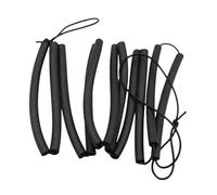 RoaQinFo Banda Elástica Plegable para Salto de Altura, Barra Transversal de Cuerda Elástica para Práctica en Interiores, Suministros para Barra de Gimnasia, CU