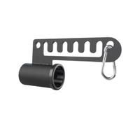 RoaQinFo Barra de Sentadillas con Cinturón, Accesorio para Máquina con Mango en D, Cable, Barra de Tipo Landmine Multifuncional de Acero para Entrenamient