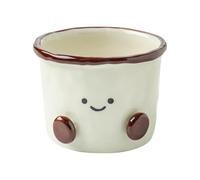 RoaQinFo Bol de Yogur para Ensalada, Taza de Café de Cerámica, Decoración, Recipiente Pequeño para Bebidas, Recipiente de Almacenamiento, Bol de Cerámica para, Capacidad 280 Ml, tal como se describe