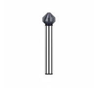 RoaQinFo Broca Industrial de Desbarbado Broca de Chaflán Herramienta de Avellanado Broca de Corte Fabricada en Acero HSS-HSS con Diseño de Flauta Simple Eficaz, 16.5mm