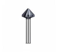 RoaQinFo Broca Industrial de Desbarbado Broca de Chaflán Herramienta de Avellanado Broca de Corte Fabricada en Acero HSS-HSS con Diseño de Flauta Simple Eficaz, 25mm