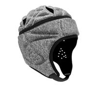 RoaQinFo Casco de Rugby para Adultos con Acolchado Suave, Protección Ajustable Y Material Adecuado para Hombres Y Mujeres en Deportes Al Aire Libre, Gris