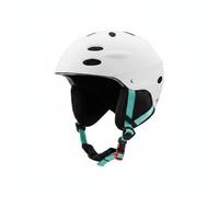 RoaQinFo Casco Protector Adulto Resistente a Impactos Casco para Esquí Casco para Snowboard Casco Deportivo Cómodo con Ventilación y Ajuste Adaptable Adecuado, Blanco, M【55-58CM】