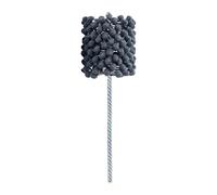 RoaQinFo Cepillo para Cilindro de Motor de Hierro Fundido, Flexible, Multifuncional, Abrasivo, para Automóviles, con Cabezal Esférico, 40mm