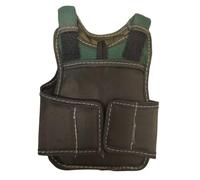 RoaQinFo Chaleco a Escala 1/6 para Figuras de Acción, Mini Traje para Muñecos Masculinos de 12 Pulgadas, Verde