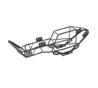 RoaQinFo Chasis Completo con Jaula antivuelco metálica de Repuesto para Coche RC para SCX10 1/10 (Accesorio para Bricolaje)