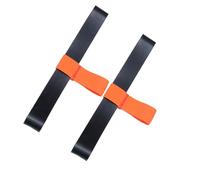 RoaQinFo Correa para Botella de Buceo con Tubo de Snorkel, Banda de Sujeción para de Tanque de Buceo, Soporte para Tanque de Aire, Naranja