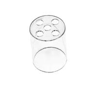 RoaQinFo Cubierta para Alimentador de Coral Acrílica de Protección Domo Transparente Protector Reproductor Adecuada para Acuario de Agua Salada Peces, S