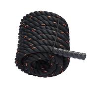 RoaQinFo Cuerda de Entrenamiento con Peso, Cuerda de Ejercicio Pesada para Exteriores E Interiores, Equipo de Fuerza con de Fibra de Poliéster con Agarr, 38mmx3m Rojo
