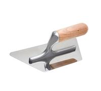 RoaQinFo de Acabado de Acero Inoxidable, para Albañilería, Herramienta Manual Multifuncional para Hormigón Y Enlucido.