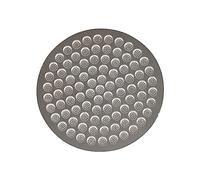 RoaQinFo Filtro de Café de Metal Reutilizable para Cafetera Espresso, Portafiltro de Café, Filtro de Disco de Café, Portafiltro de Espresso, Rejilla Inferior P, 53MM, Individual